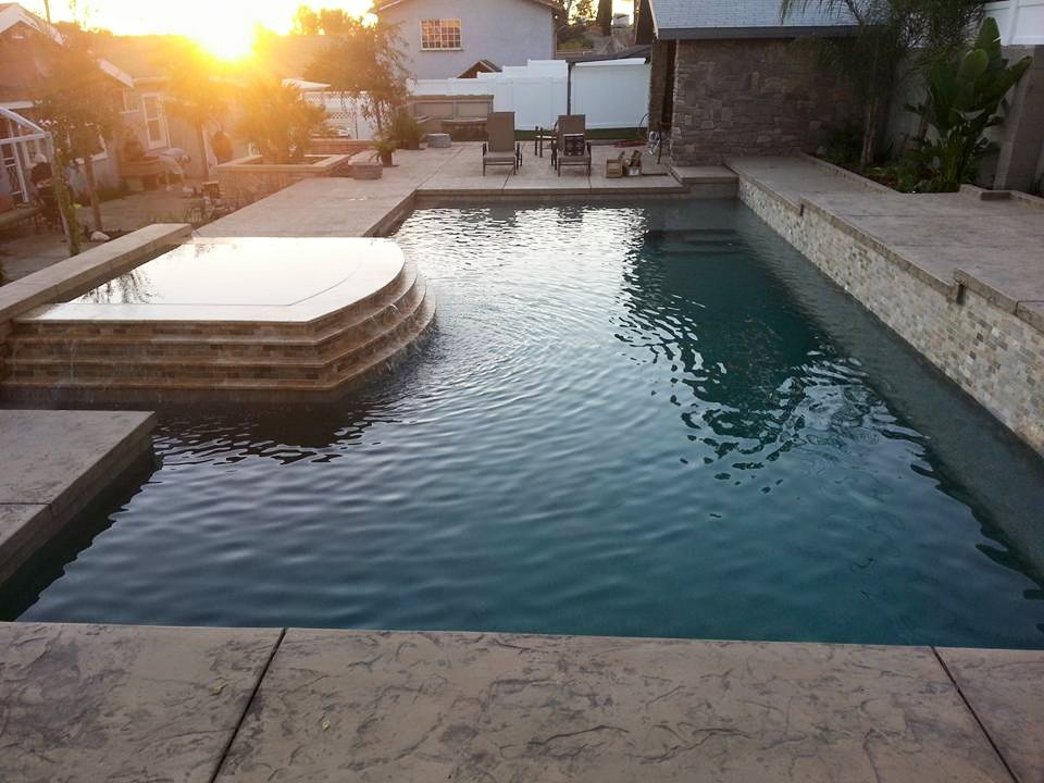 new swimming pool