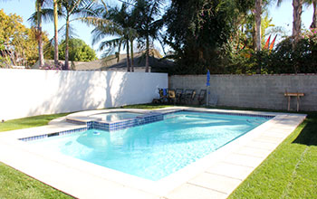 new swimming pool