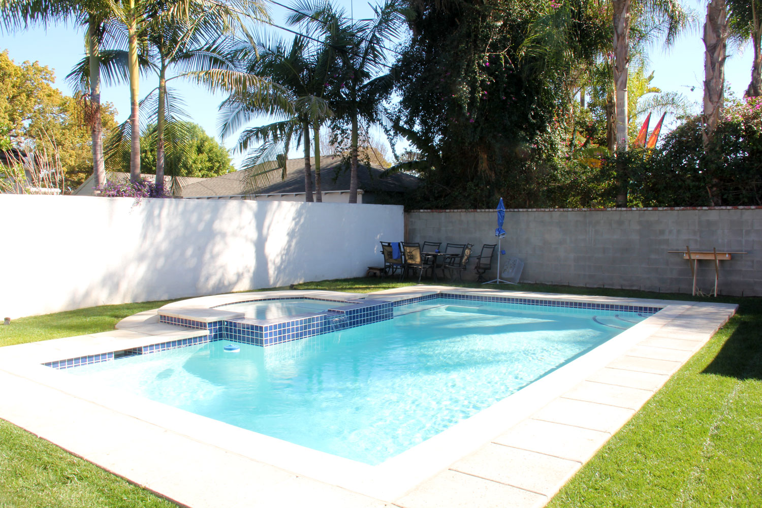 new swimming pool