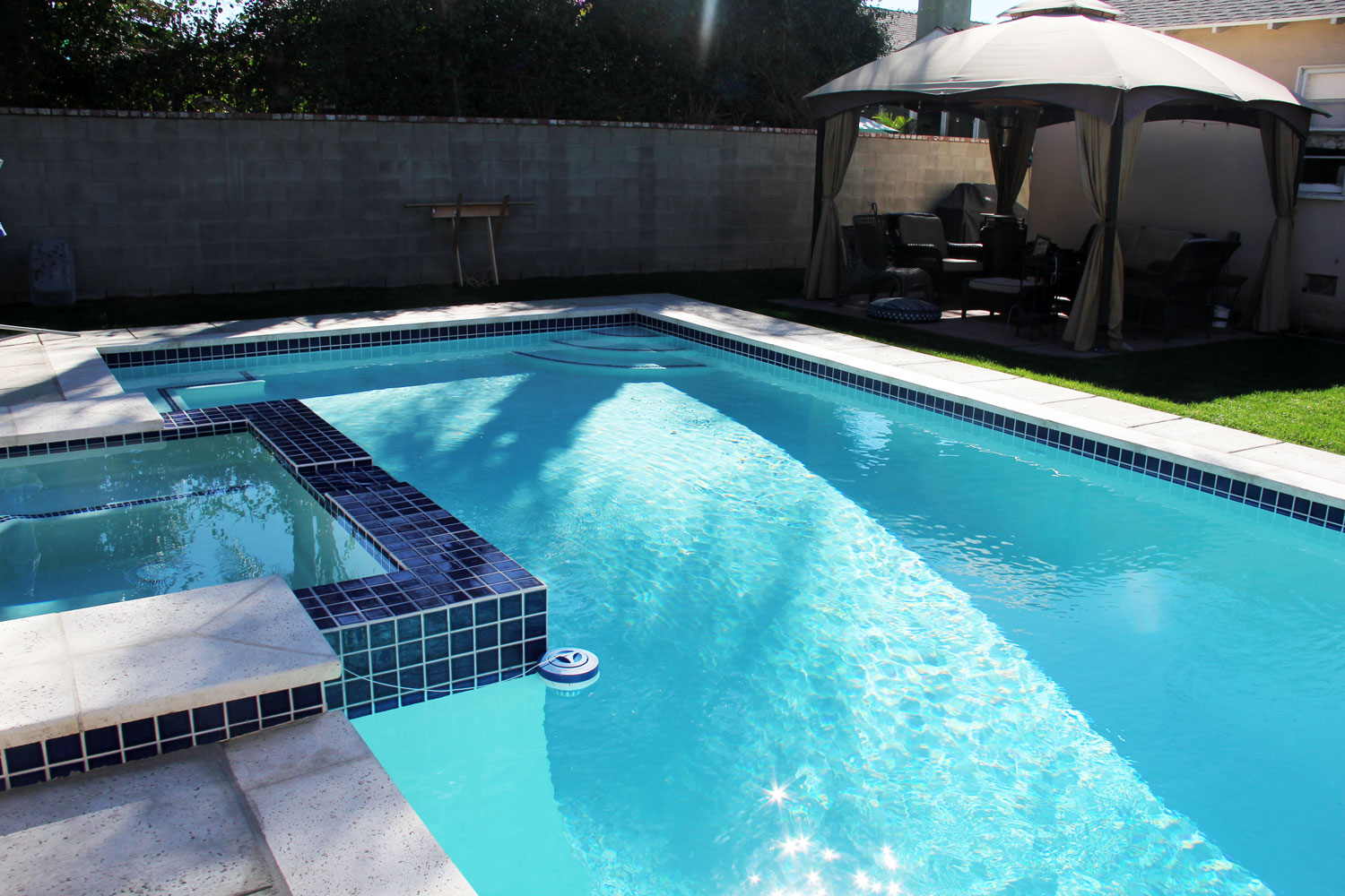 new swimming pool