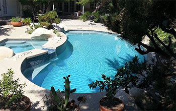 new swimming pool