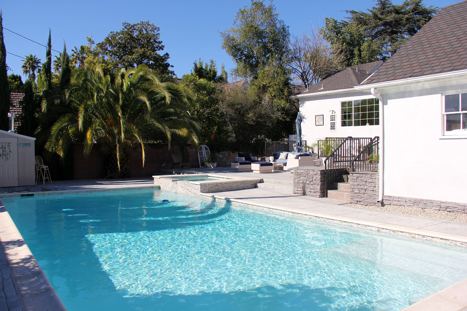 new swimming pool